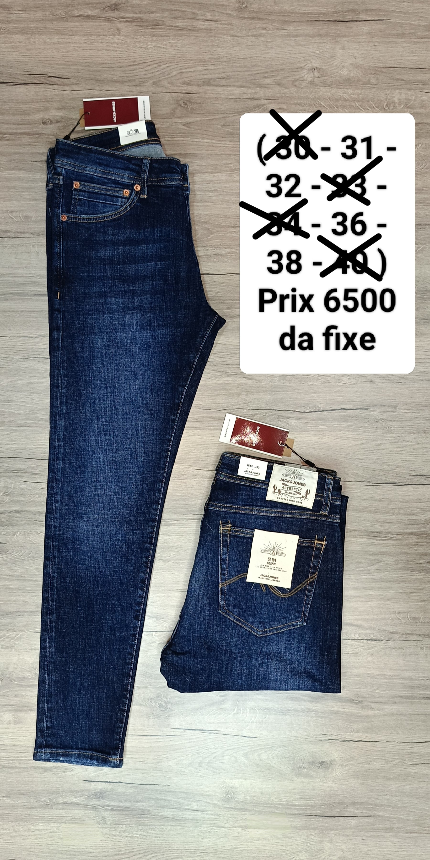 PANTALON DJEANS (JACK&JONES) ORIGINAL