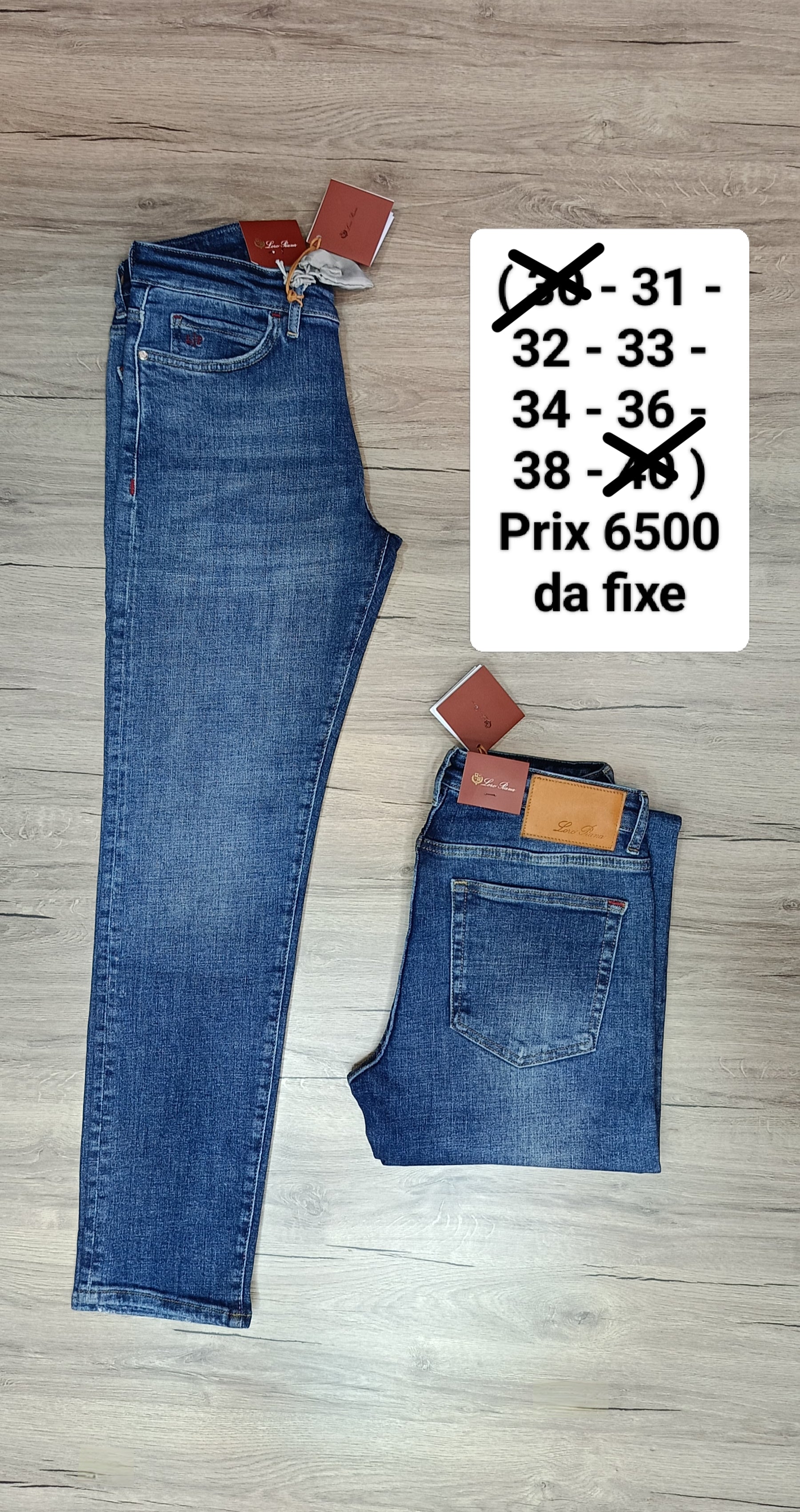 PANTALON DJEANS (LORO-PIANA)