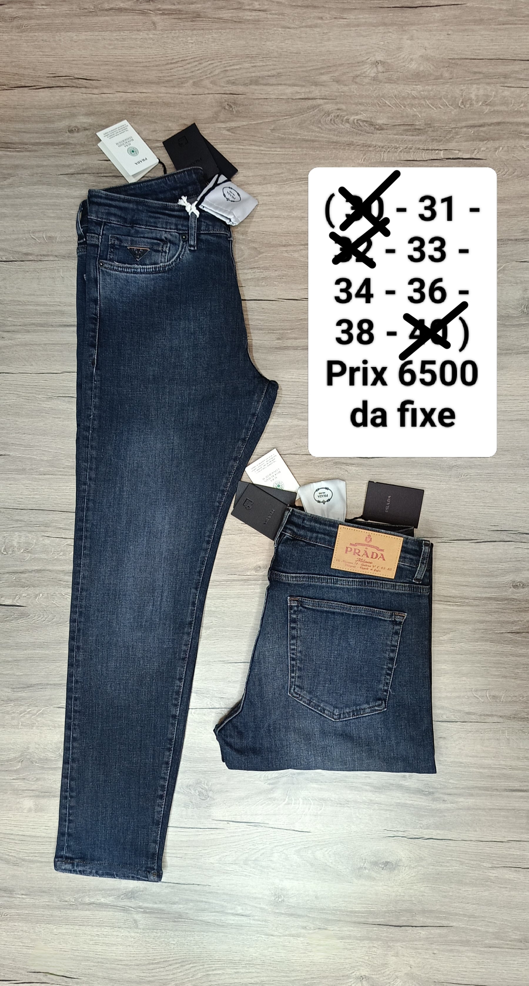 PANTALON DJEANS (PRADA)