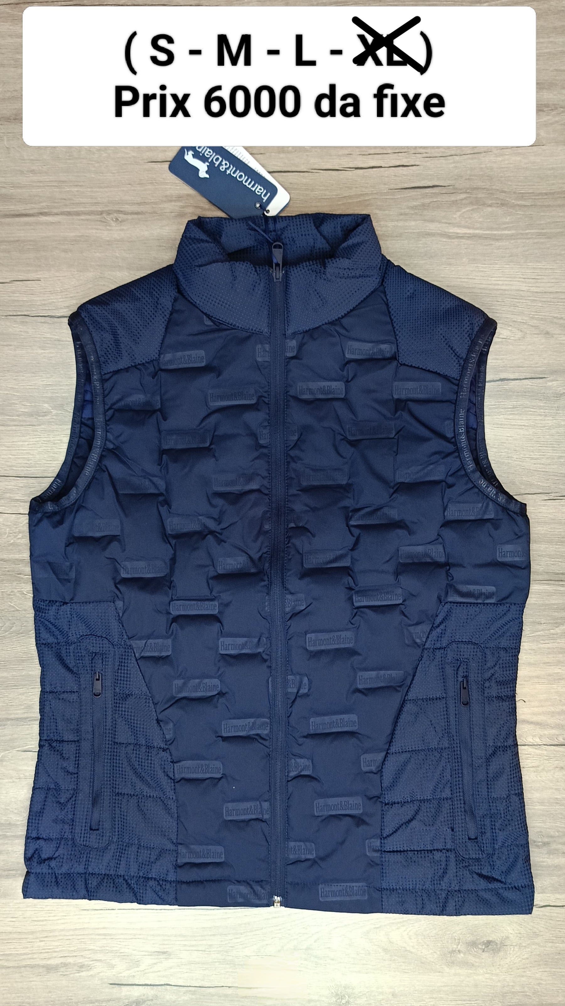 GILET (HARMON-BLAINE)
